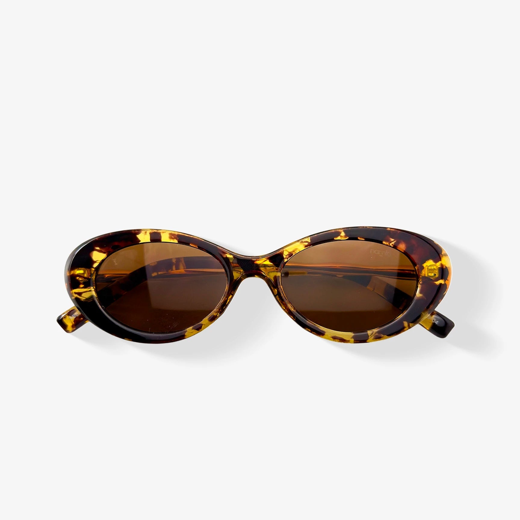 Óculos de sol oval retrô NML19