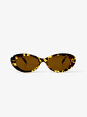 Óculos de sol oval retrô NML19