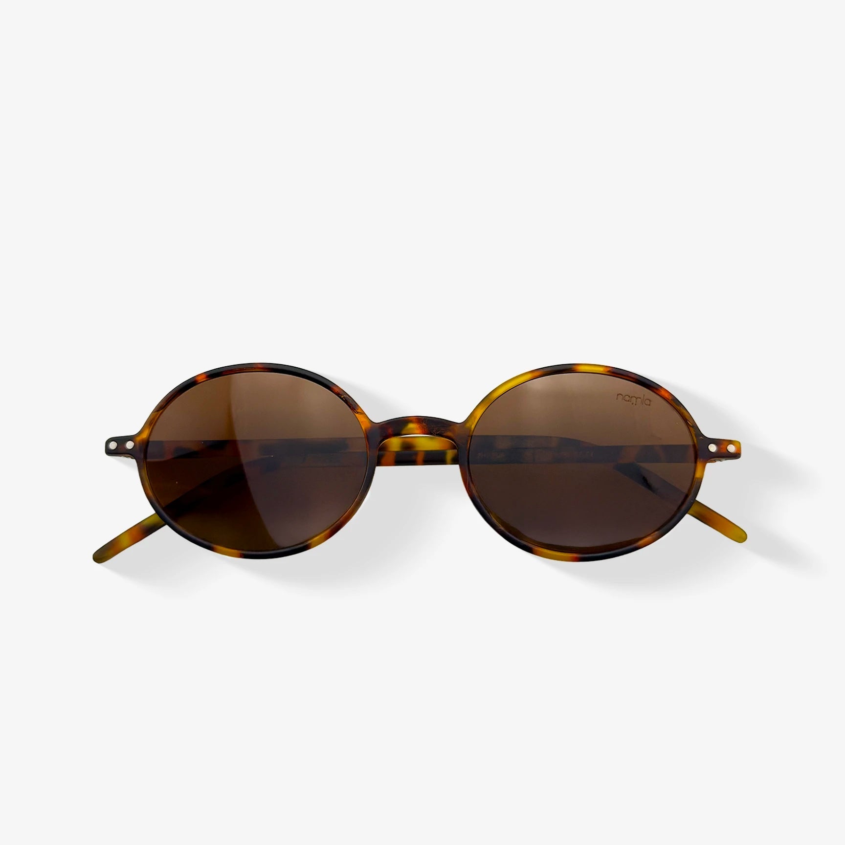 Óculos de sol oval polarizado NMLH26