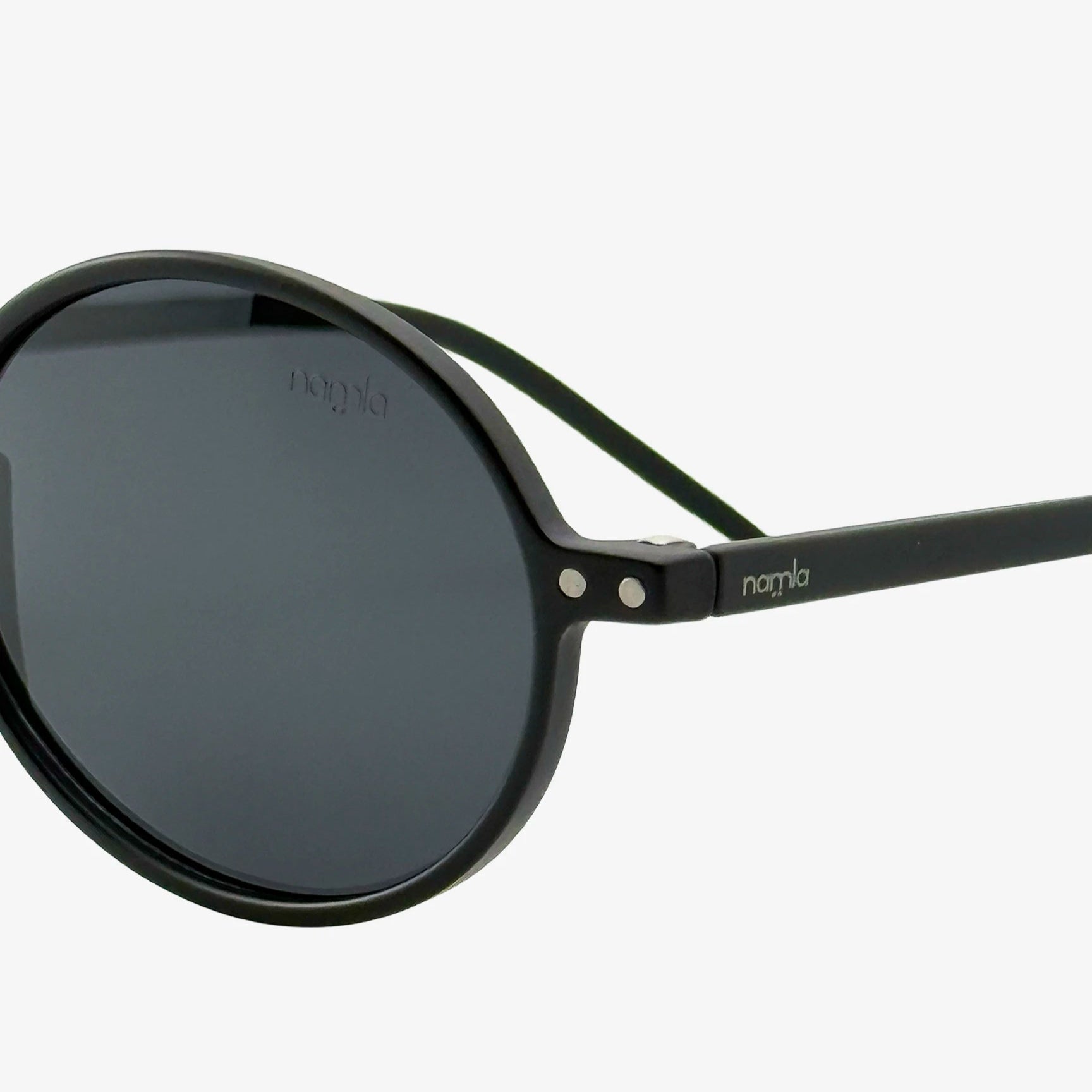 Óculos de sol oval polarizado NMLH26