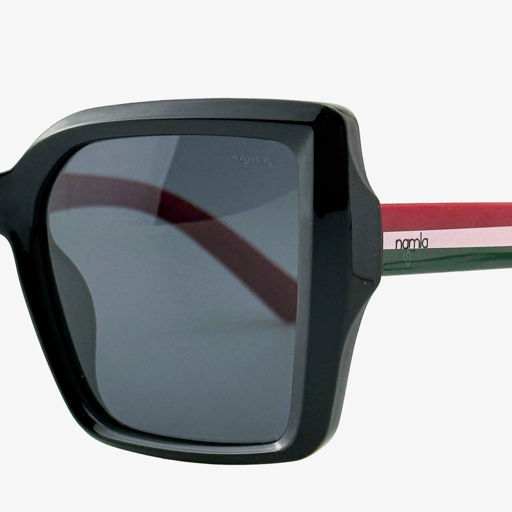 Óculos de sol quadrado polarizado NMLZ22