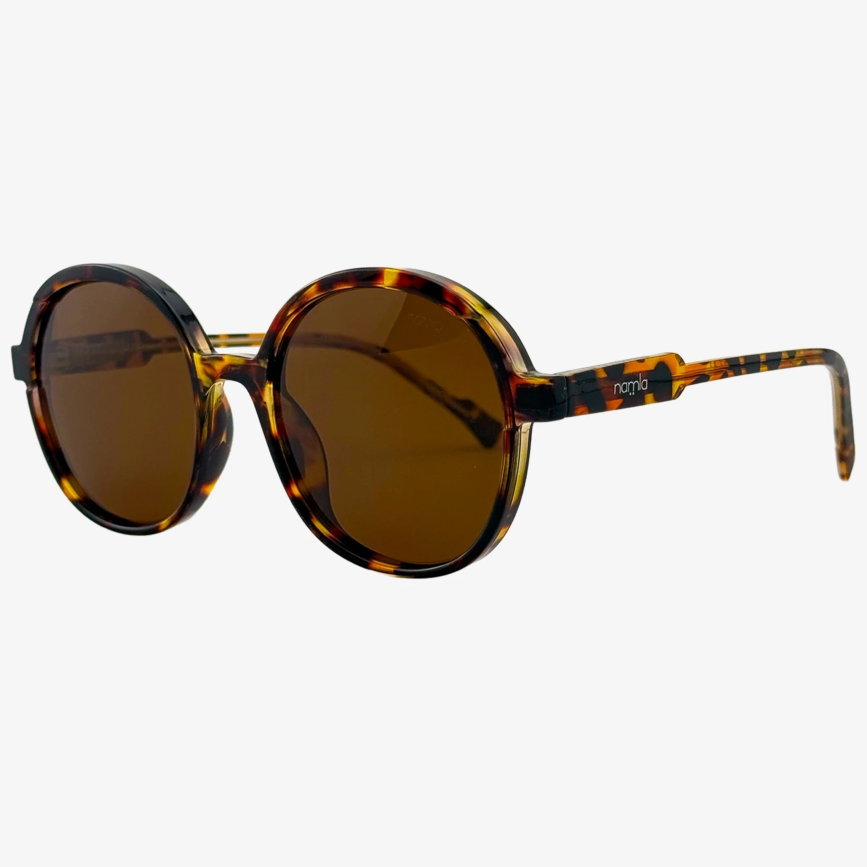 Óculos de sol redondo polarizado NMLR26