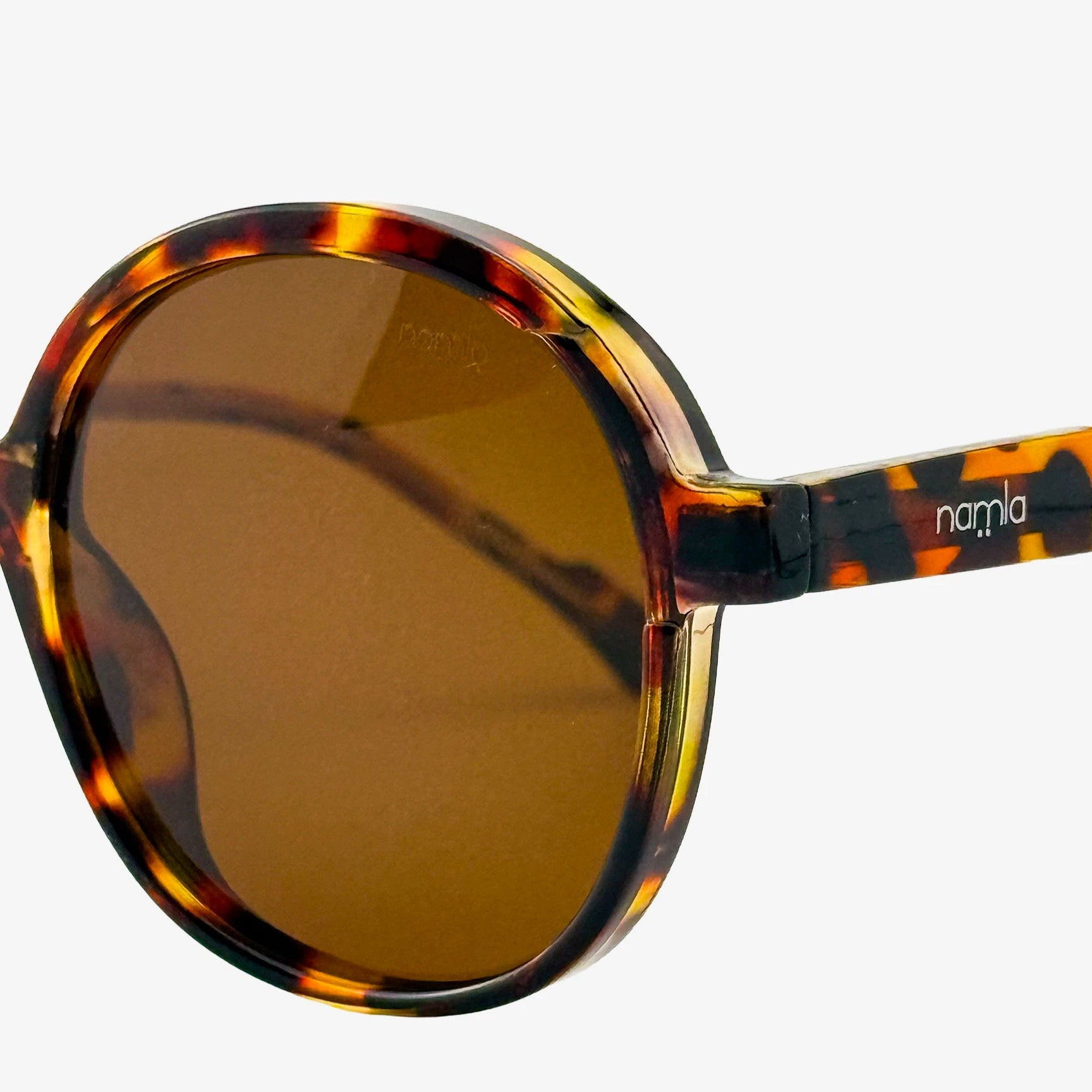 Óculos de sol redondo polarizado NMLR26