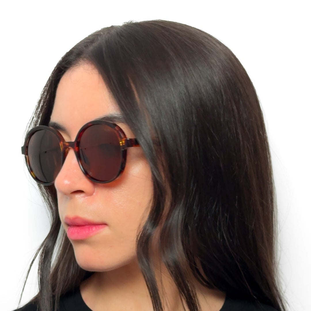 Óculos de sol redondo polarizado NMLR26