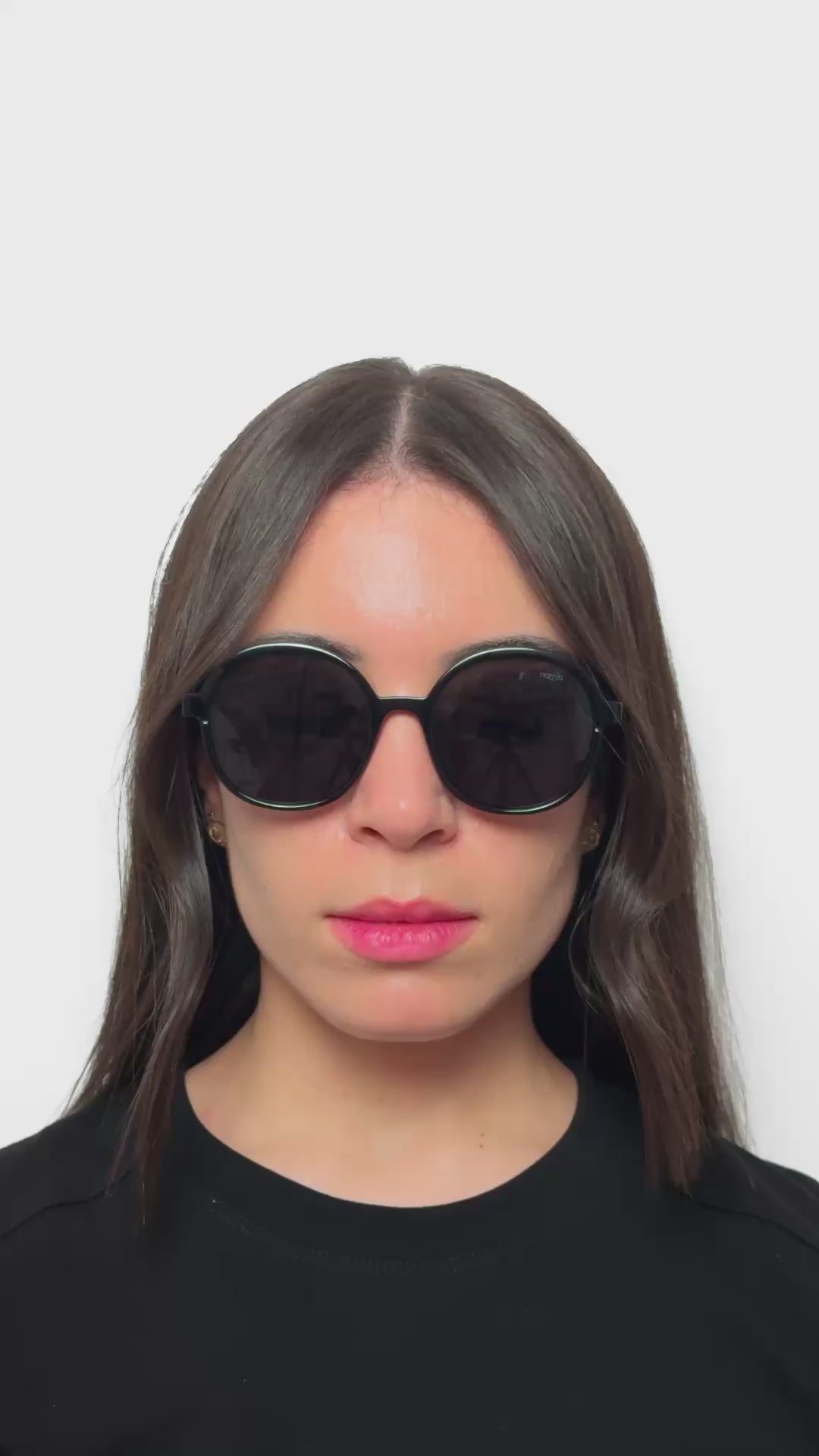 Óculos de sol redondo polarizado NMLR26