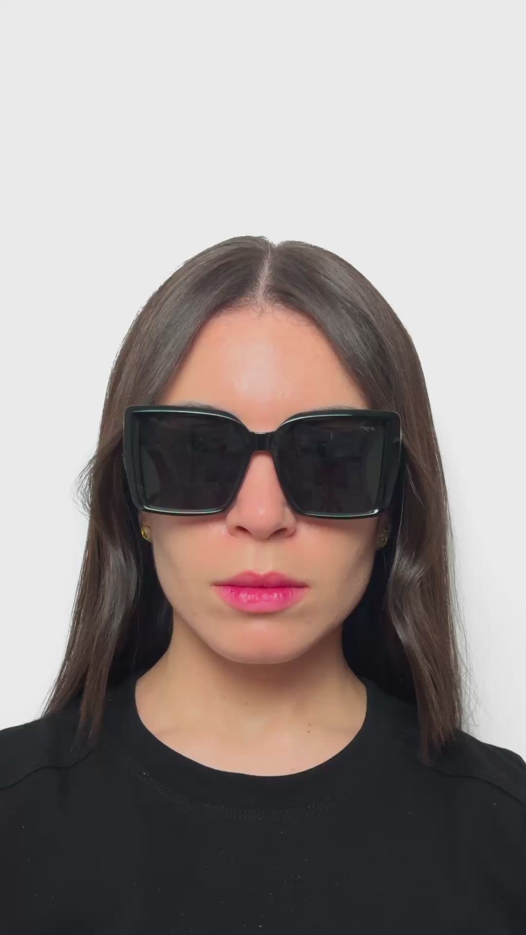 Óculos de sol quadrado polarizado NMLZ22